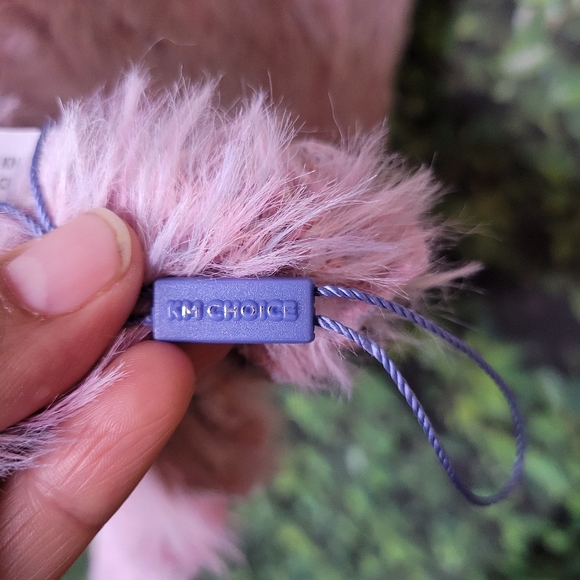 KM CHOICE Infinity Scarf Shawl Dress Soft Fluffy Pink Purple Tube - Picture 7 of 7